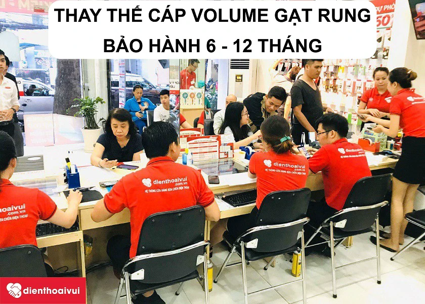 Thay cáp gạt rung âm lượng iPad ở đâu chất lượng, giá rẻ tại TPHCM, Hà Nội?