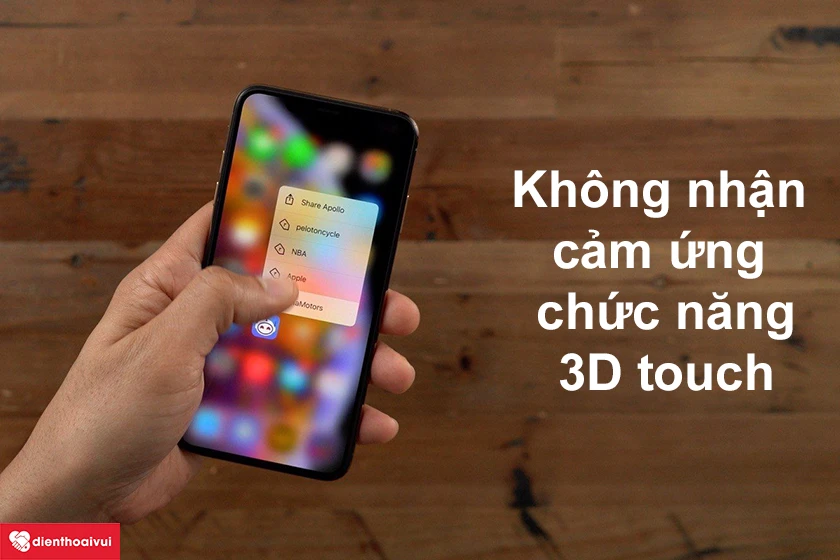 Những dấu hiệu cho thấy bạn cần phải thay 3D Touch điện thoại iPhone
