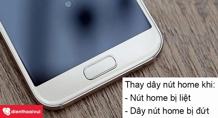 Những dấu hiệu cho thấy bạn cần phải thay dây nút home Samsung