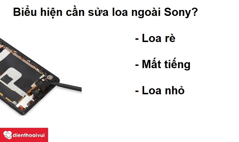 Những dấu hiệu cho thấy bạn cần phải sửa loa ngoài Sony