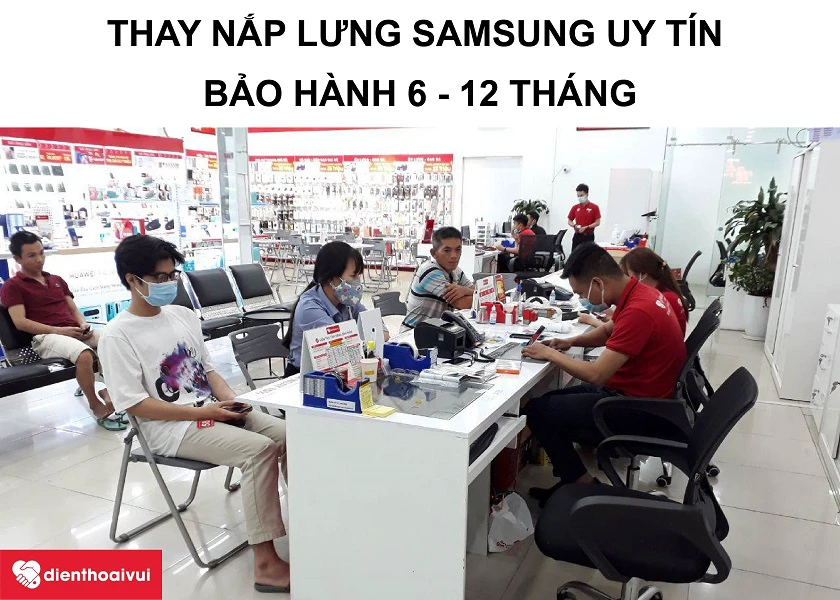 Thay nắp lưng Samsung ở đâu uy tín, chính hãng tại TPHCM, Hà Nội? 