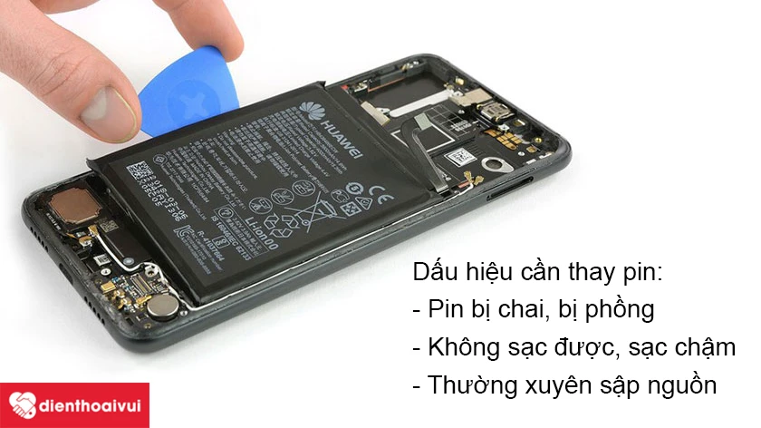 Dấu hiệu cho thấy bạn cần phải thay pin Huawei