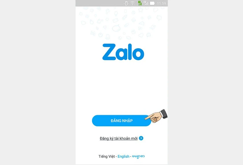 Cách lấy lại mật khẩu đăng nhập Zalo khi quên mật khẩu đăng nhập bên trên năng lượng điện thoại