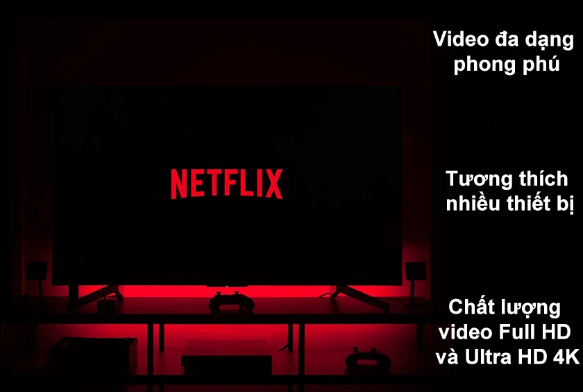 Ưu điểm Netflix