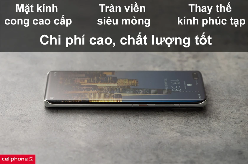 Chi phí thay mặt kính Huawei P40 Pro bao nhiêu?