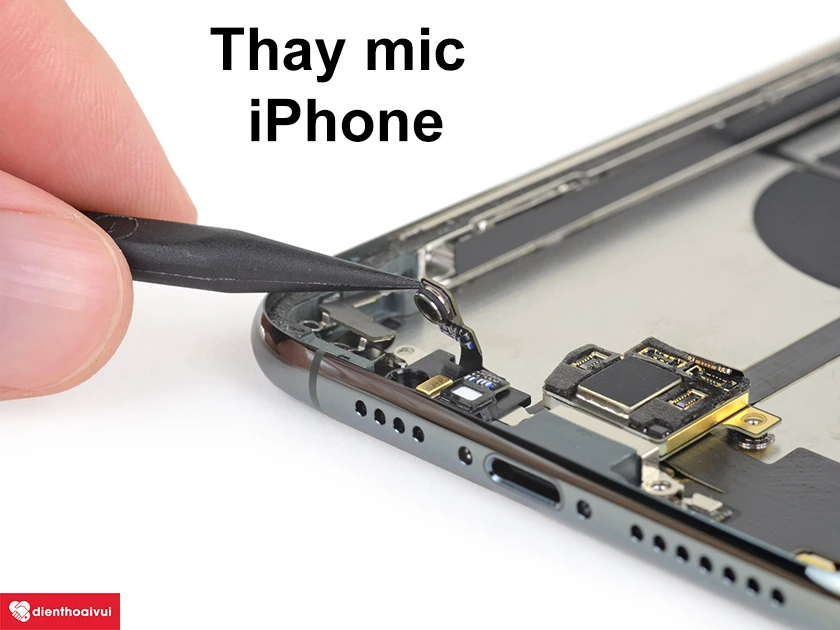 thay mic iPhone 11 Pro Max