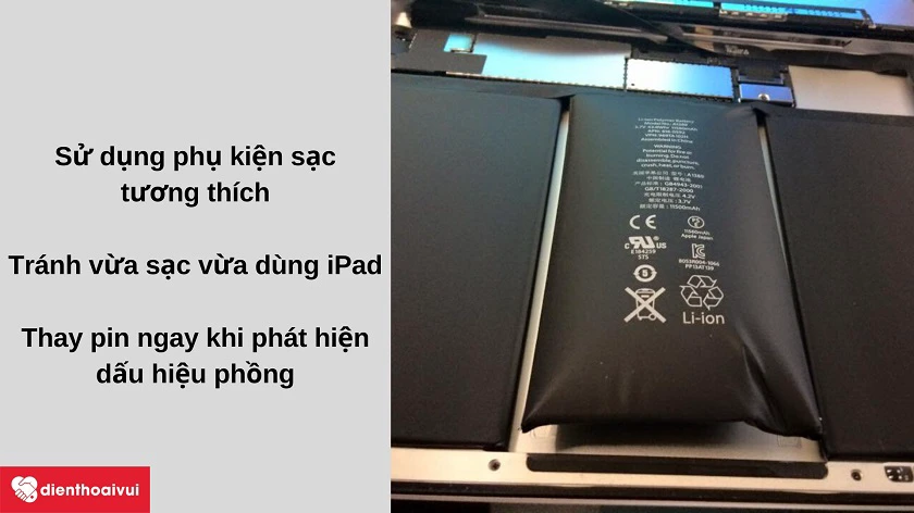 Cách xử lý một số vấn đề về pin trên iPad mini 2