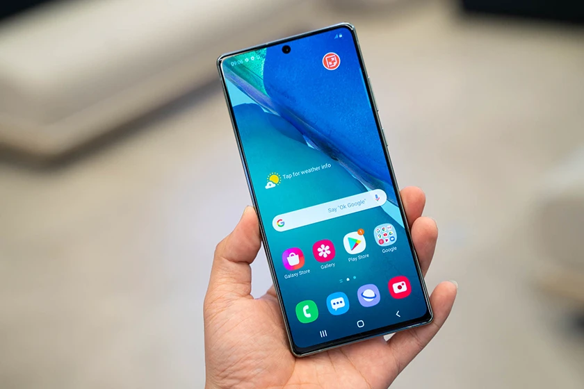 Tính năng hay trên Samsung Note 20: Khóa bố cục màn hình chính