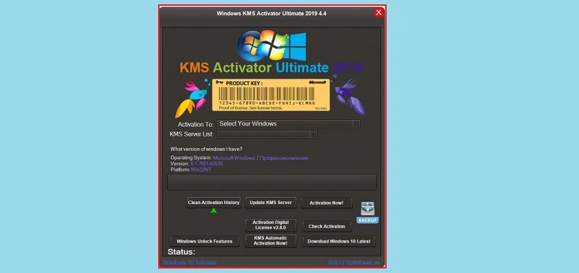 Crack Office 2019 bằng KMS Activator Ultimate