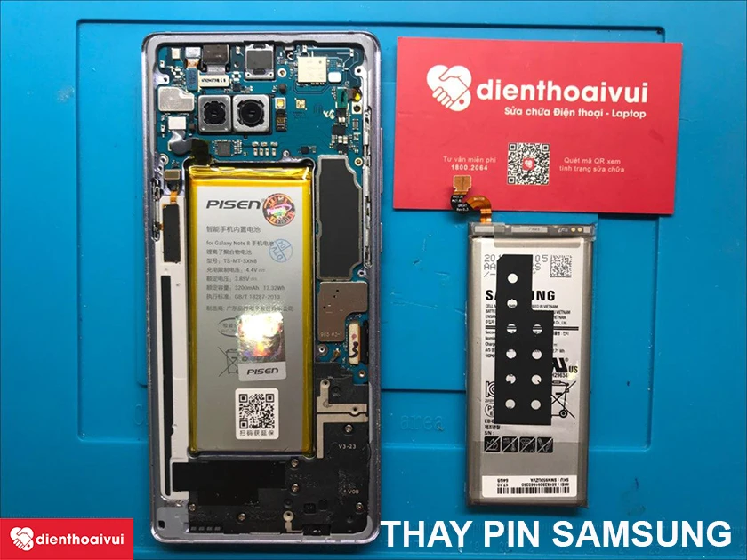 Thay pin Samsung