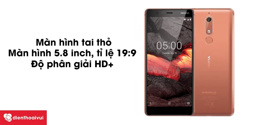 Thay màn hình Nokia 5.1 giá rẻ, chính hãng, uy tín tại TP.HCM và Hà Nội