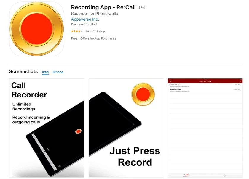 Re-Call Recorder