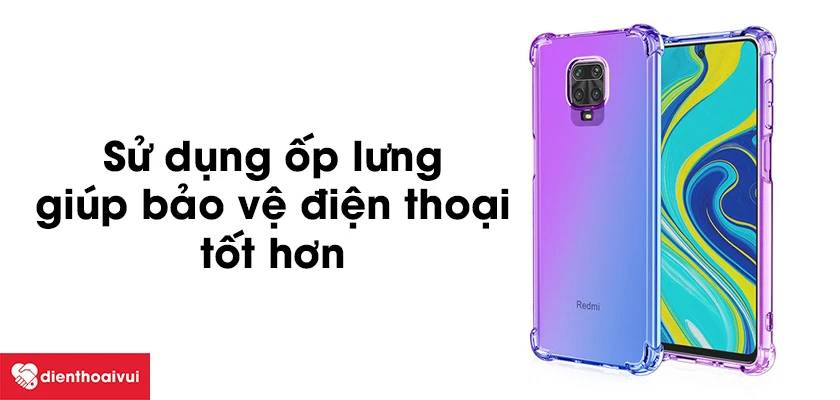 Những lưu ý sau khi thay kính lưng Xiaomi Redmi Note 9