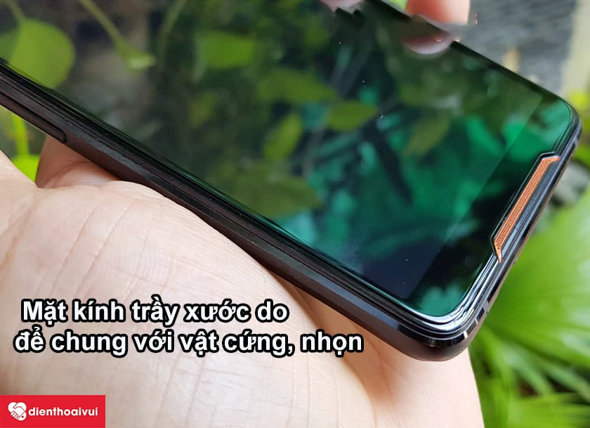 Cách giải quyết hỏng mặt kính trên Asus ROG Phone ZS600KL