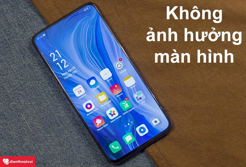 Thay kính Oppo Reno 10X Zoom có ảnh hưởng đến các linh kiện khác không?