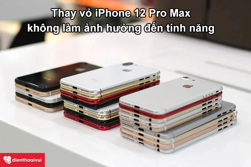 Thay vỏ iPhone 12 Pro Max có bị mất chống nước hay không?