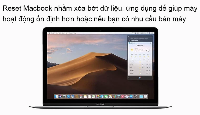 Vì sao phải reset Macbook?