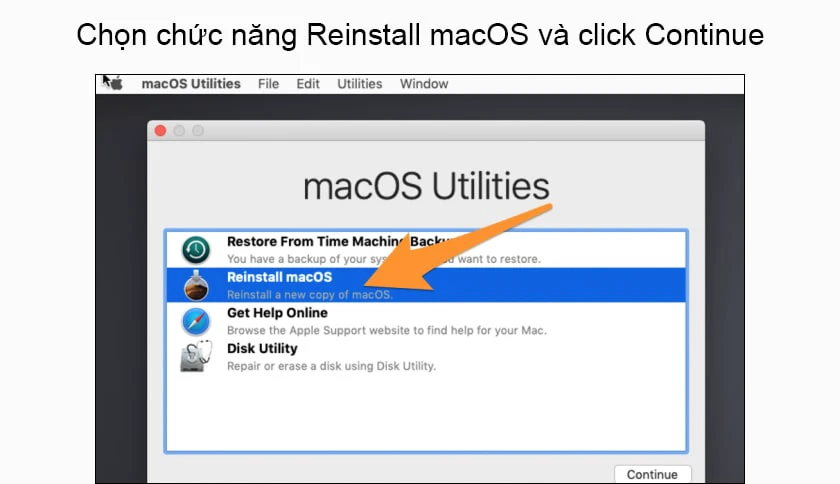 Hướng dẫn cách reset Macbook Air /Pro đơn giản