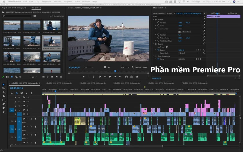 Adobe Premiere Pro – Phần mềm edit video chuyên nghiệp