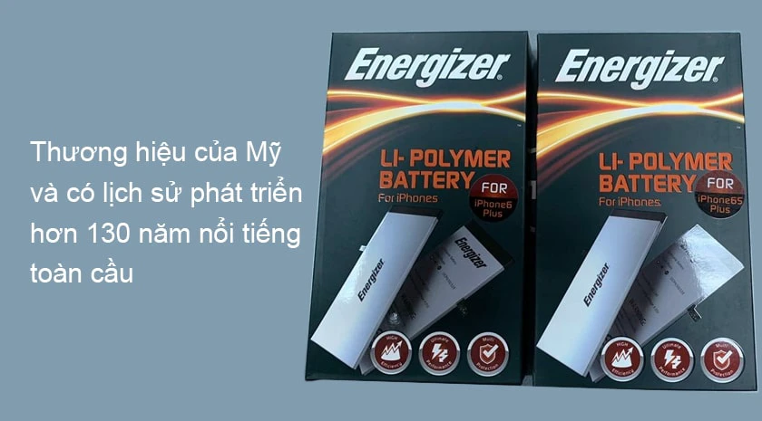 Pin Energizer của nước nào?