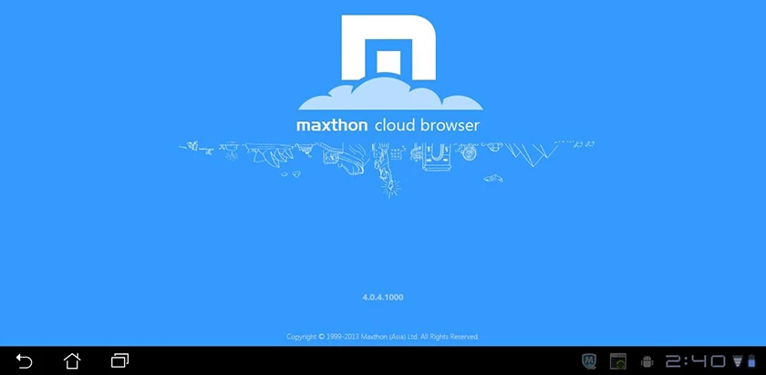 Một số trình duyệt web phổ biến hiện nay - Maxthon Cloud Browser