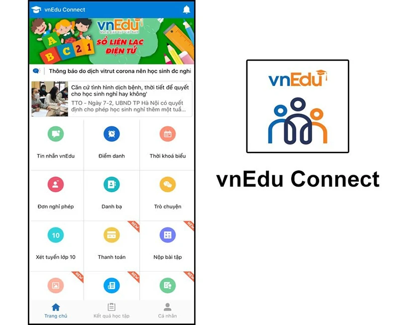 Một số công dụng chủ yếu của Vnedu connect
