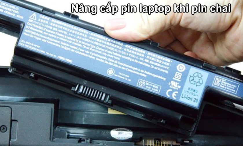 Khi nào cần thay pin laptop