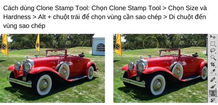 Công cụ Clone Stamp Tool