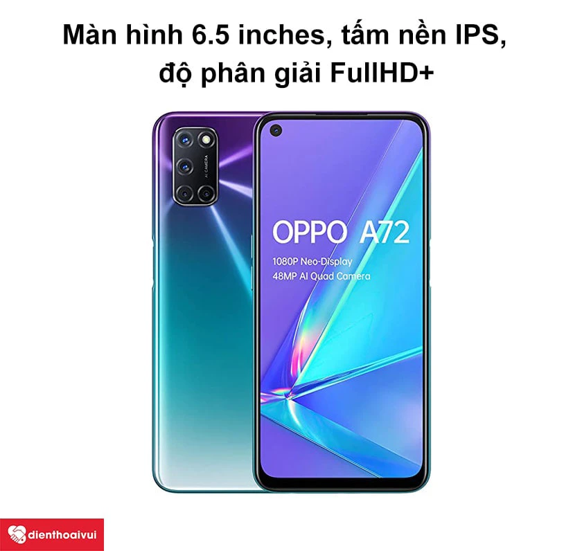 Thay ép kính OPPO A72 giá rẻ, chính hãng, uy tín tại TP.HCM và Hà Nội