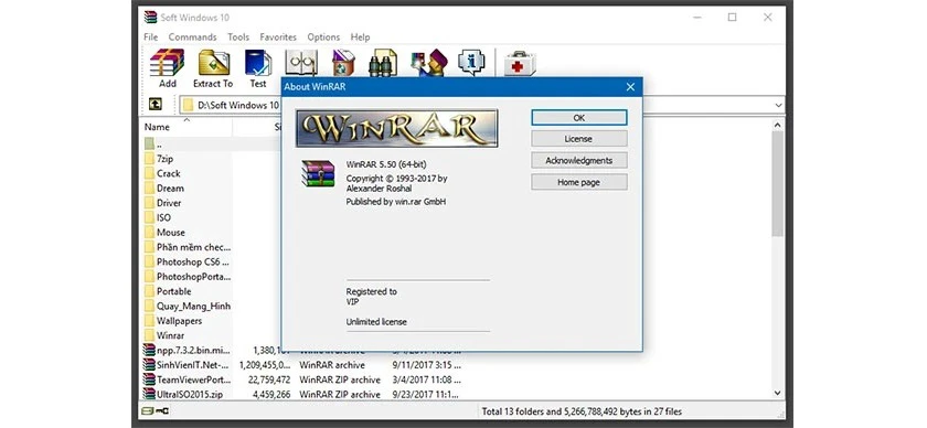 Truy cập nhanh bằng WinRAR khi usb không hiển thị file