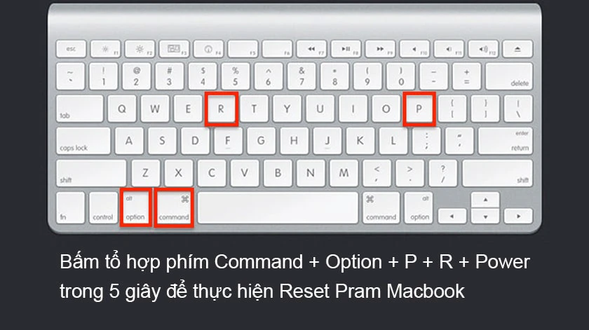 Reset Pram cho Macbook