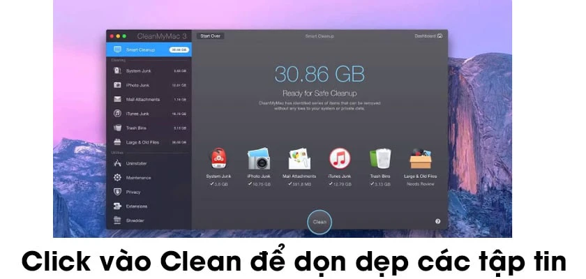 Cách xóa một file trên MacBook Air / Pro bằng CleanMyMac