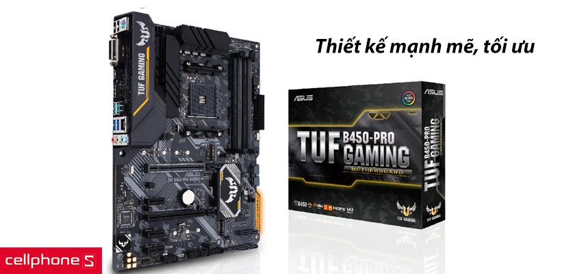 Mainboard Asus TUF B450M-Pro Gaming