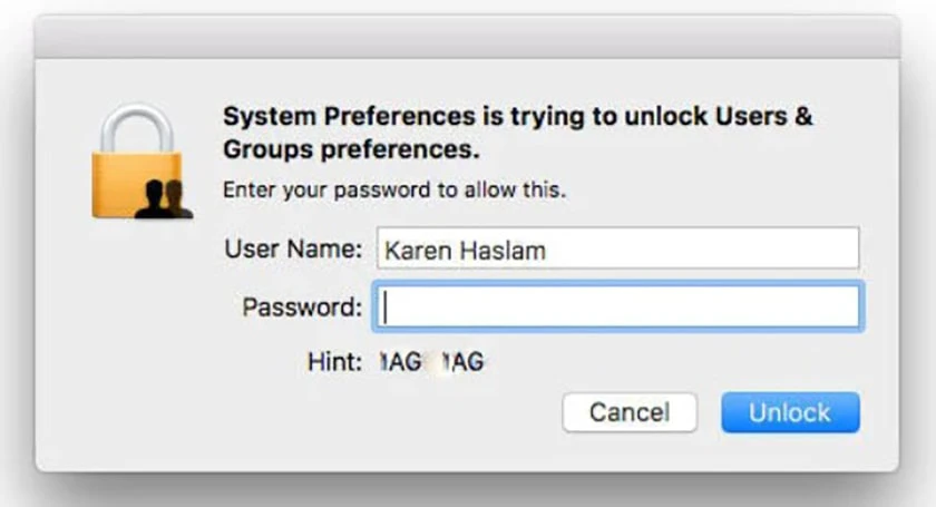 cách đổi, cài đặt, reset mật khẩu macbook air / Pro
