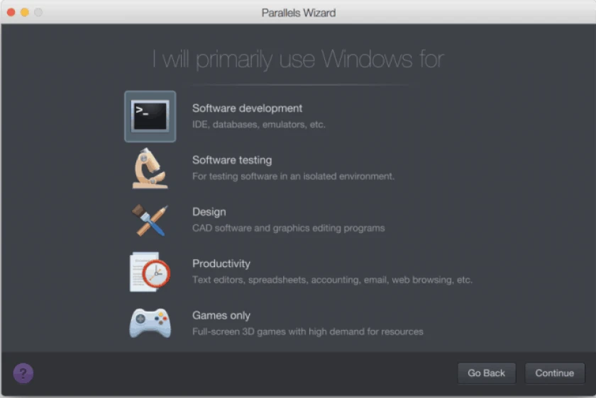 Hướng dẫn cài window 10 cho Macbook bằng Parallels
