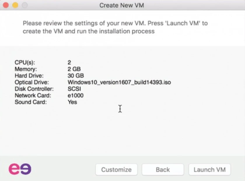 Hướng dẫn tải windows 10 cho macbook bằng Veertu Desktop