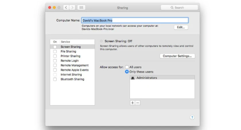 Cách đổi tên bluetooth trên Macbook Pro / Air