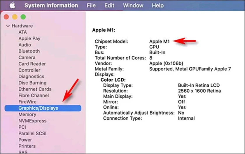 hướng dẫn cách kiểm tra, check cấu hình laptop Macbook Pro – Macbook Air