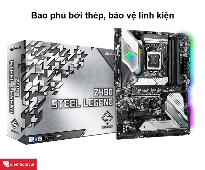 Mainboard Asrock Z490 Steel Legend