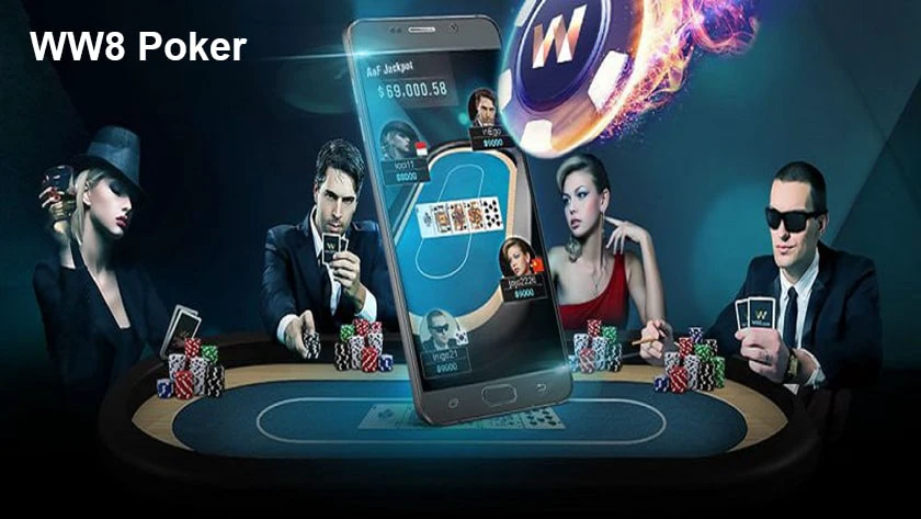 Ứng dụng game Poker WW8 Poker