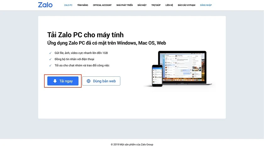 Tải và cài đặt Zalo cho Macbook chỉ với 4 bước đơn giản