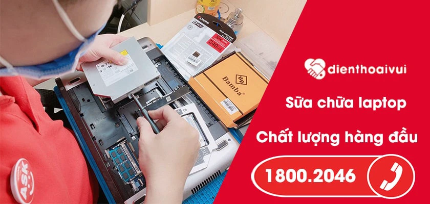 Sửa laptop khuyến mãi 30/4