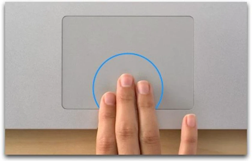 Cách sử dụng touchpad Macbook với Point & Click