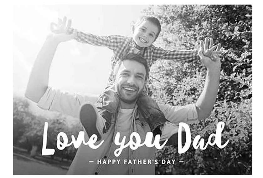 Gửi lời chúc đến cha “Love You Dad”