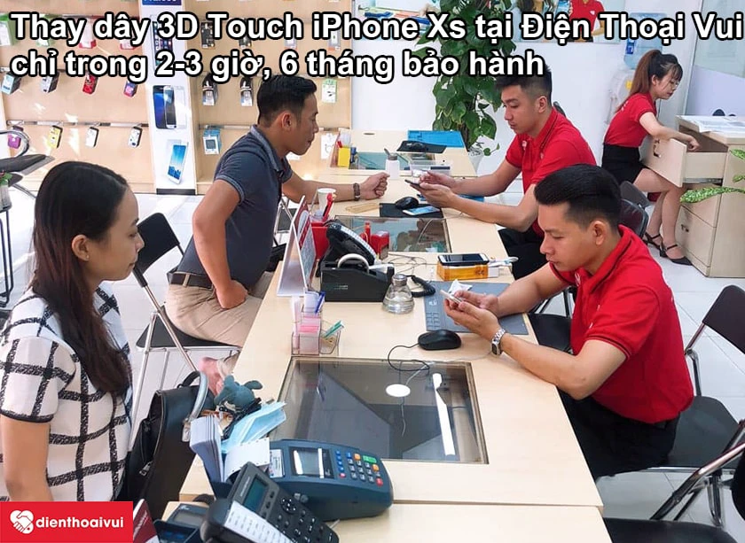 Dịch vụ thay dây 3D Touch iPhone Xs chính hãng