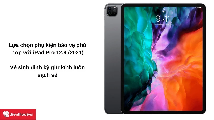 thay ép kính iPad Pro 12.9 (2021) 