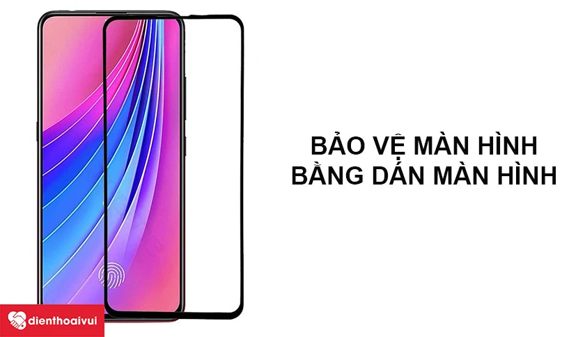 Các bảo vệ mặt kính Vivo V15 sau thay mới