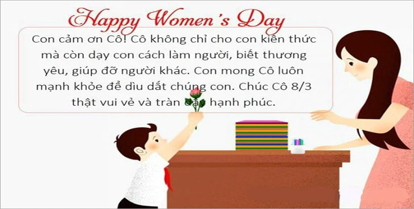 Mừng ngày Quốc tế Phụ nữ
