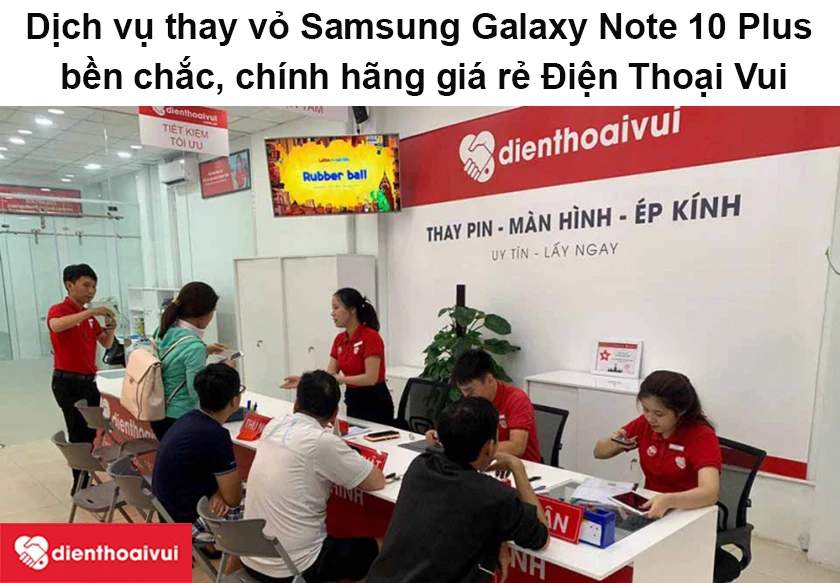 Dịch vụ thay vỏ Samsung Galaxy Note 10 Plus