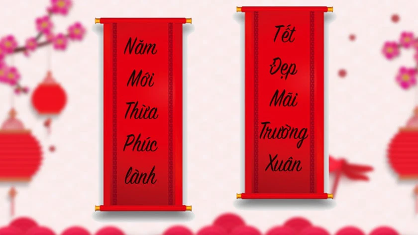Câu đối 5 chữ ý nghĩa vào năm mới